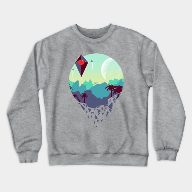 Explorer (No Man's Sky) Crewneck Sweatshirt by bobwulff